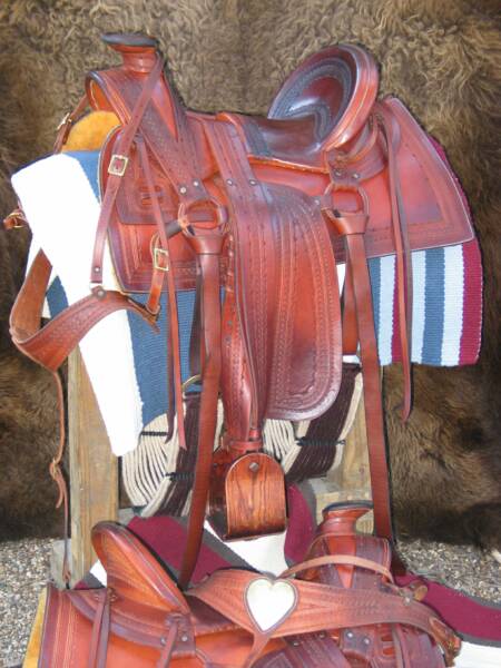 1870s Saddle