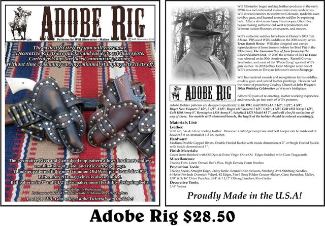 Adobe Holster Rig